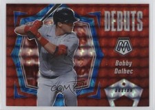 2021 Panini Mosaic Debuts Reactive Blue Prizm 12/99 Bobby Dalbec #PD18 u6m