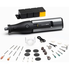 12V Cordless Rotary Tool Kit Pro, Powerful Engraving Pen 35000RPM Variable Speed