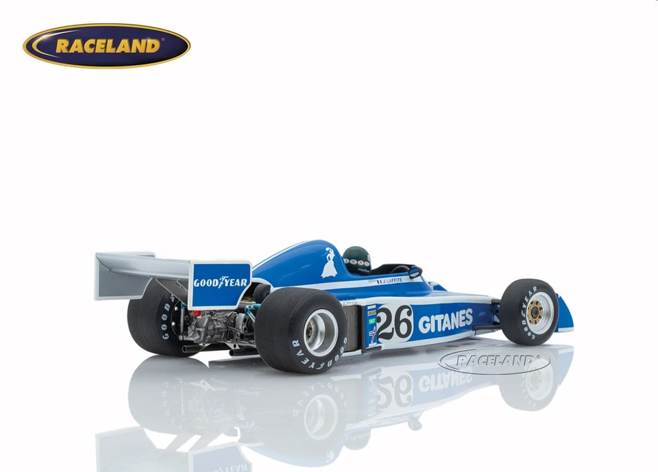 Ligier JS5 Matra V12 F1 Gitanes GP Belgien Zolder 1976 Laffite Spark 1:18 18S711 - Bild 3 von 4