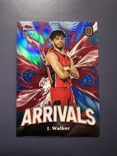 2022-23 Topps Finest OTE Johned Walker Arrivals Fusion Blue Red RC SP /50