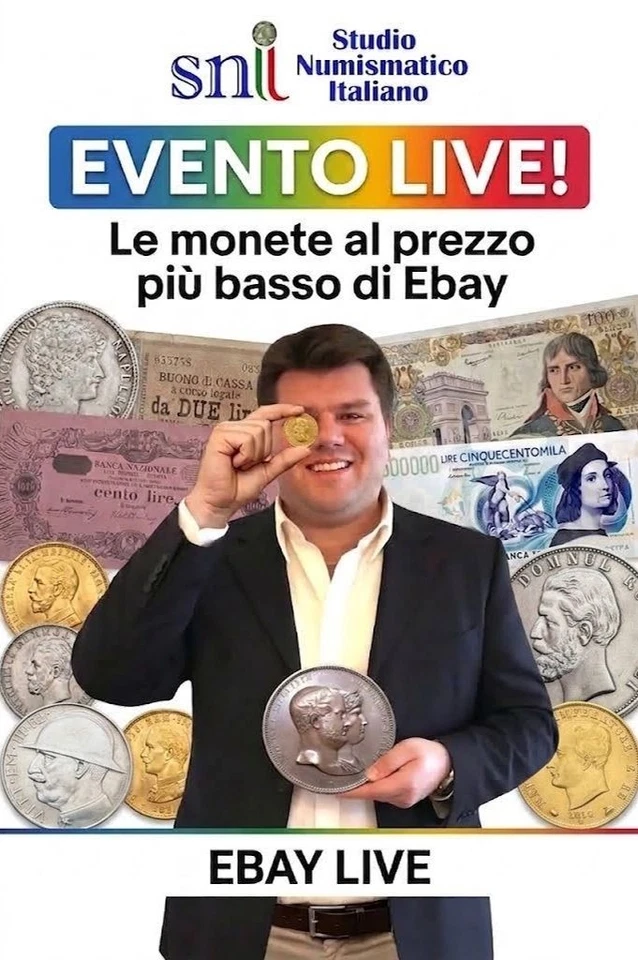 PRIMA ASTA EBAY LIVE MONETE E BANCONOTE