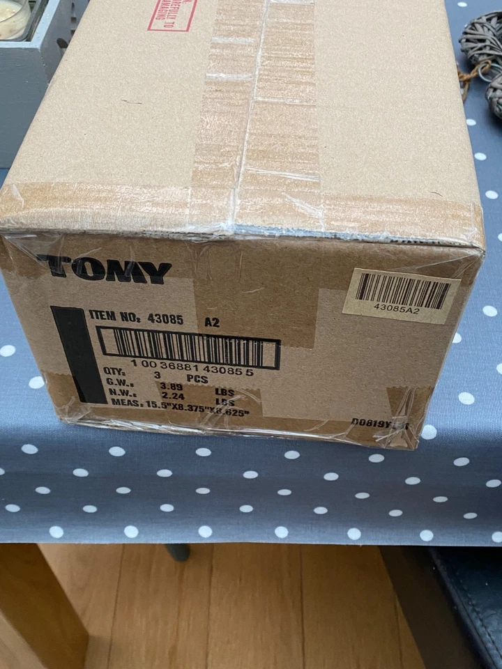 Britains Farm New Holland LM 7.4 sollevatore telescopico blu 1:32 scatola commerciale mai aperta rara - Immagine 4 di 4