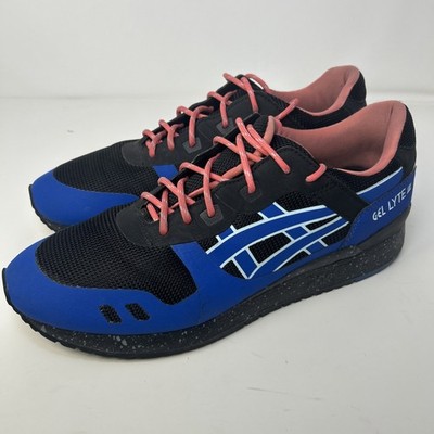 ASICS Gel-Lyte III NS Black Imperial H714N-9045 Men's Size 10 Sneakers