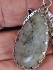 Lot Of 10 Mixed Vintage Jewelry Quartz & AB Metallic Beads Pendants Clip Pierced — photo 10