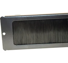 Gator Cases GE-FS4CBLENTBRS Metal Cable Entry Rack Accessory & Part W/ Brush New