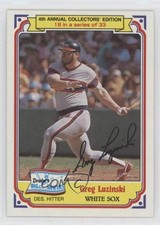 1984 Topps Drake's Big Hitters Greg Luzinski #18 0b3