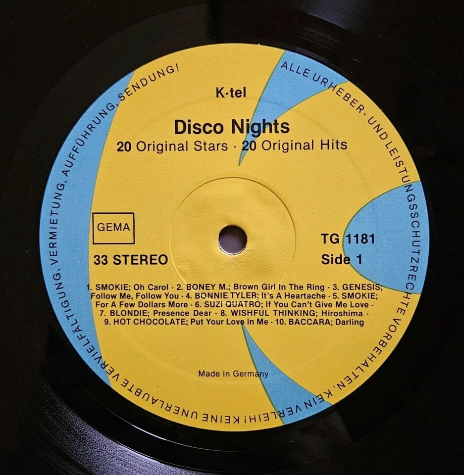 Disco Nights - Various - LP - 1978 - K-tel - Bild 4 von 4