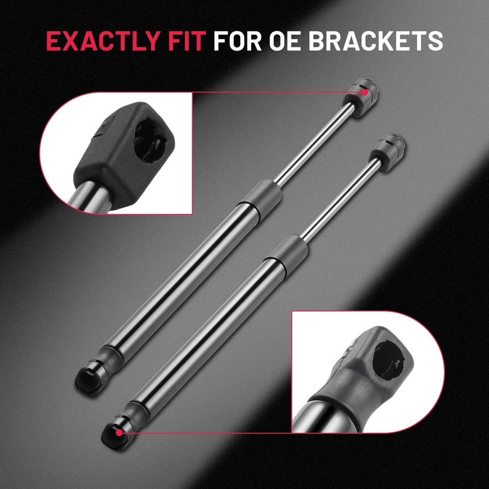 2x Rear Window Glass Lift Supports Shocks For Ford Excursion 2000-2005 4WD 6600 - Imagem 3 de 4