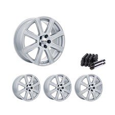 Set Of 4 18 Silver Alloy Wheel Rims 5x108 Fits 2007-12 Mazda Cx-7 Rtx9e 5lug Set Of 4 18 Silver Alloy Wheel Rims 5x108 Fits 2007-12 Mazda Cx-7 Rtx9e 5lug