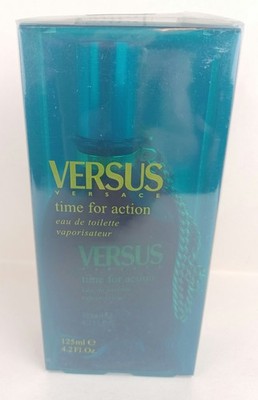 VERSACE  VERSUS   TIME  FOR  ACTION  EDT  125ml  NAT. SPRAY  NEU / FOLIE