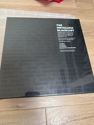 Metallica Blacklist BoxSet 7LP BOX SET - LIMITED EDITION -NEW SEALED Ltd pre