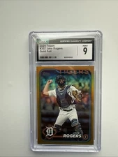 2024 Topps #302 Jake Rogers Gold Foil