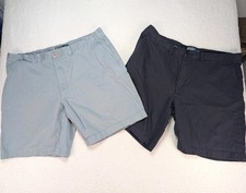 Polo Ralph Lauren Prospect Shorts Men’s Size 40 Blue Classic Fit Chino Lot of 2