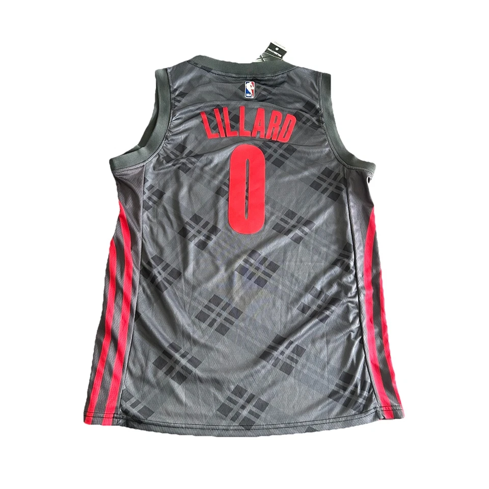 NIKE TRAIL BLAZERS PORTLAND Lillard Rip City NBA Jersey Size 48 NWT - Image 3 of 4