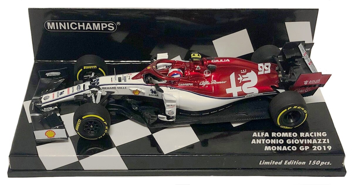 ALFA ROMEO Racing C38 Antonio Giovinazzi Monaco GP 2019 1 43 Model