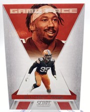 MYLES GARRETT 2021 Panini Score Football Game Face #GF8 Cleveland Browns