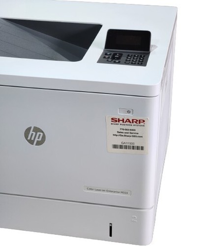HP Color LaserJet Enterprise M553 Workgroup Laser Printer FULLY FUNCTIONAL - Picture 6 of 10