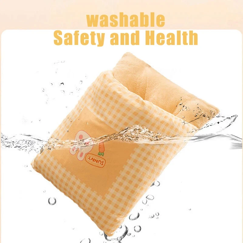 Linda cama para gatos cálida sueño profundo cueva invierno desmontable casa para mascotas cama con almohada EE. UU. Foto 4 de 4