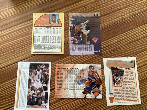 EDGE 1999 KOBI BRYANT kb3 + 5 PATRICK EWING Karten Lot - Bild 4 von 4