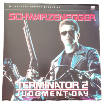 TERMINATOR 2: JUDGEMENT DAY 1998 Laserdisc Remastered Widescreen Schwarzenegger