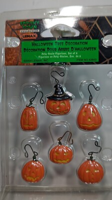 Lemax Spooky Town Halloween Tree Decoration  42842 Retired Pumpkins Jack O 