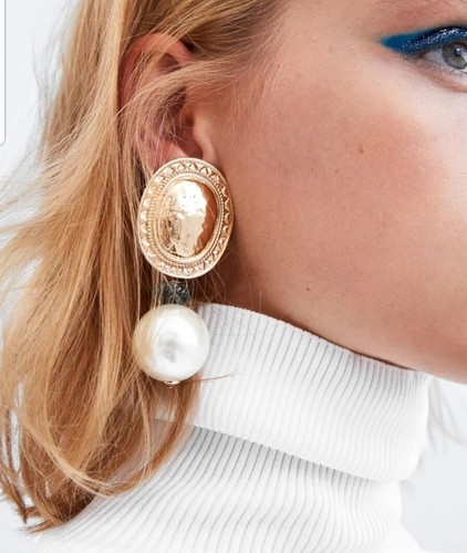 Large Pearl drop Earrings | eBay
