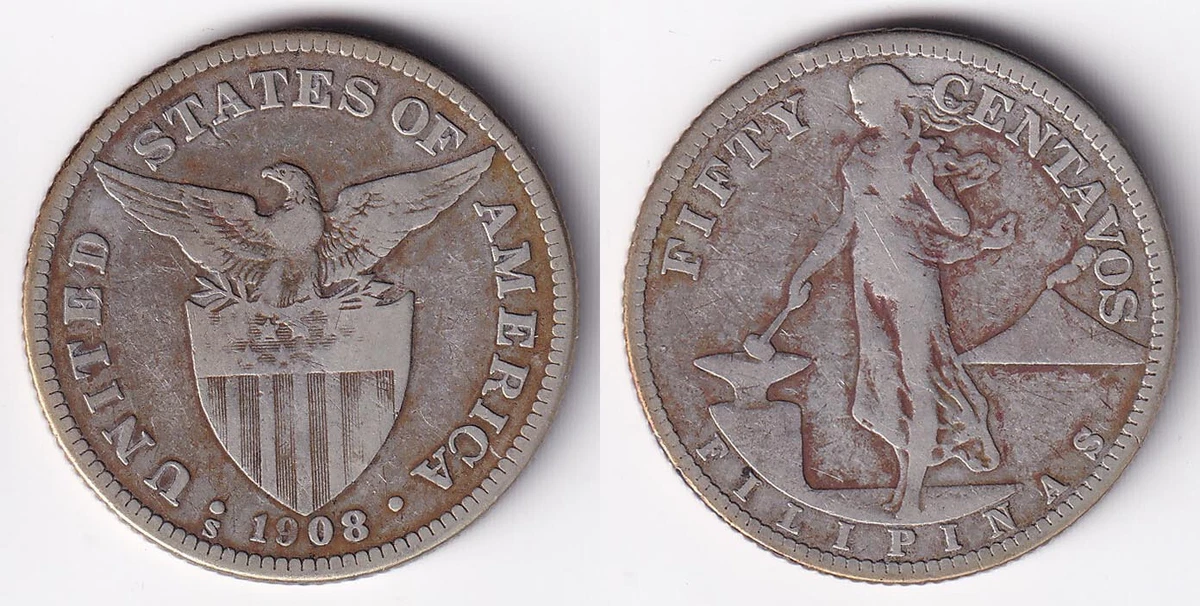 1908 Year Philippine Coins for sale | eBay
