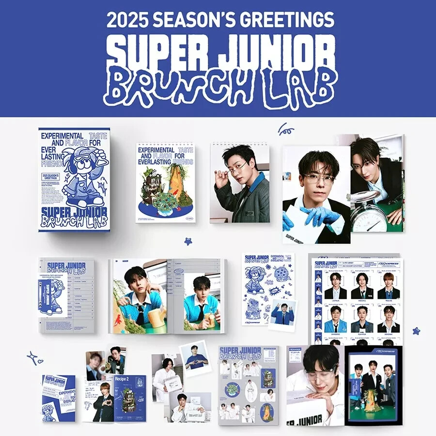 SUPER JUNIOR 2025 SEASON'S GREETINGS BRUNCH LAB | eBay