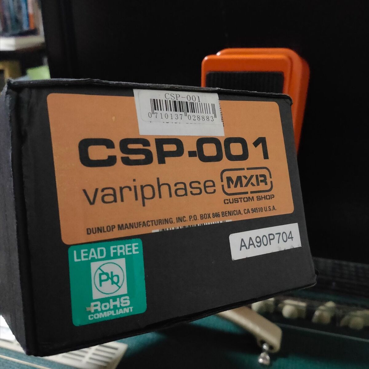 MXR Custom Shop CSP-001 Variphase Phaser USA Guitar Bass MXR Custom Shop CSP-001 Variphase Phaser USA Guitar Bass