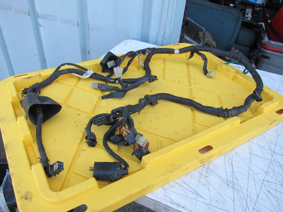 Honda Nighthawk 700S 1986 CB700SC OEM motor principal arnés de cableado motor telar de cable Foto 2 de 4