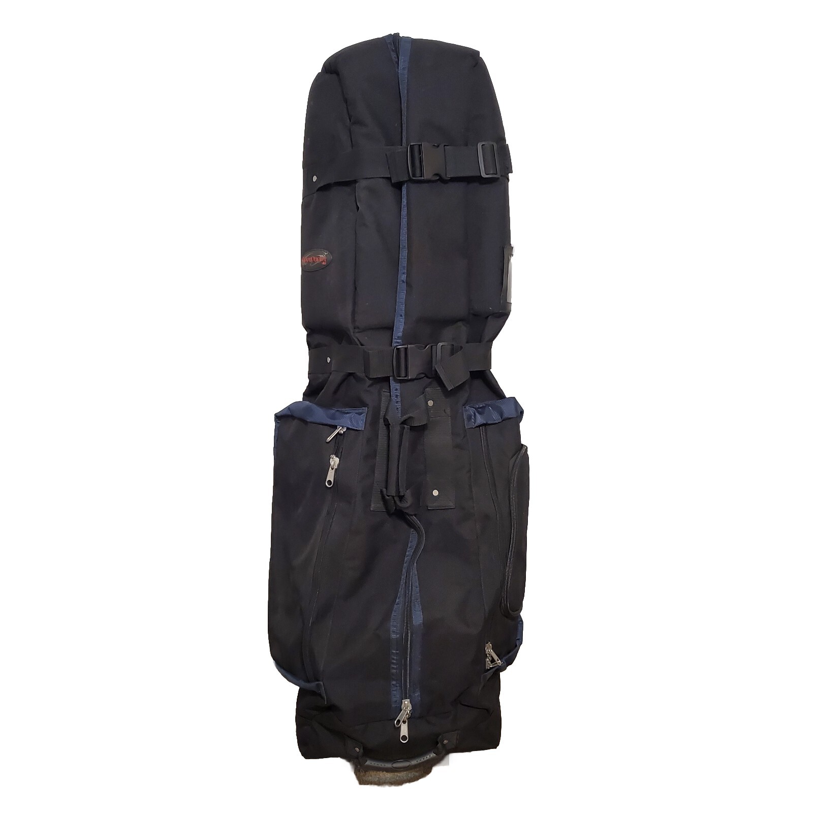 Caddy Daddy Constrictor 2 Wheeled Travel Bag Case Cover Black/Navy Blue