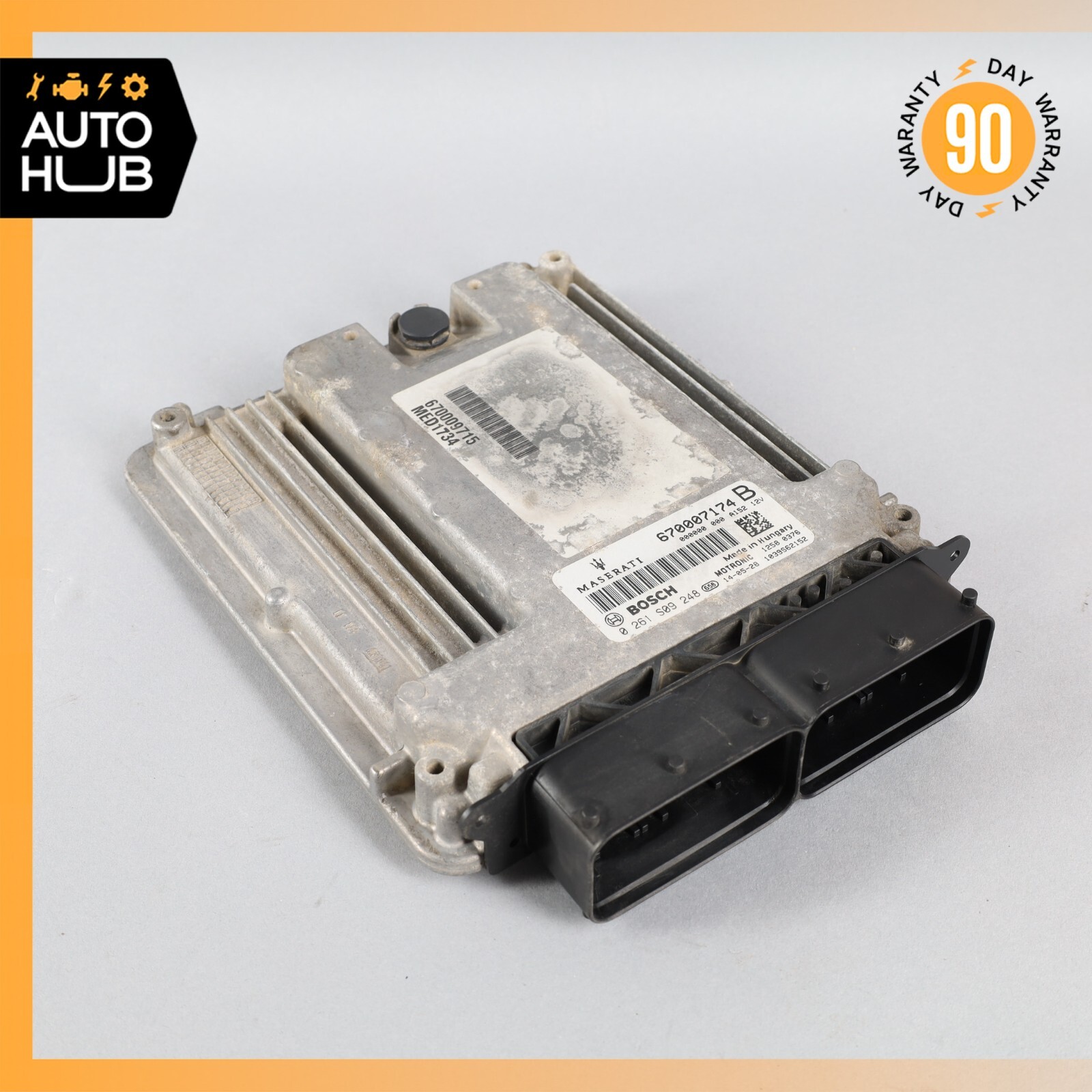 14-17 Maserati Quattroporte S Q4 M156 3.0L Ignition Control Module ECU OEM 48k
