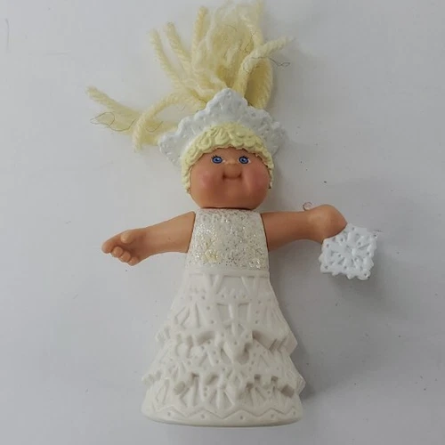 Cabbage Patch Kids PVC Christmas Snow Queen Figure  3.5 1994 Vintage Cake Topper