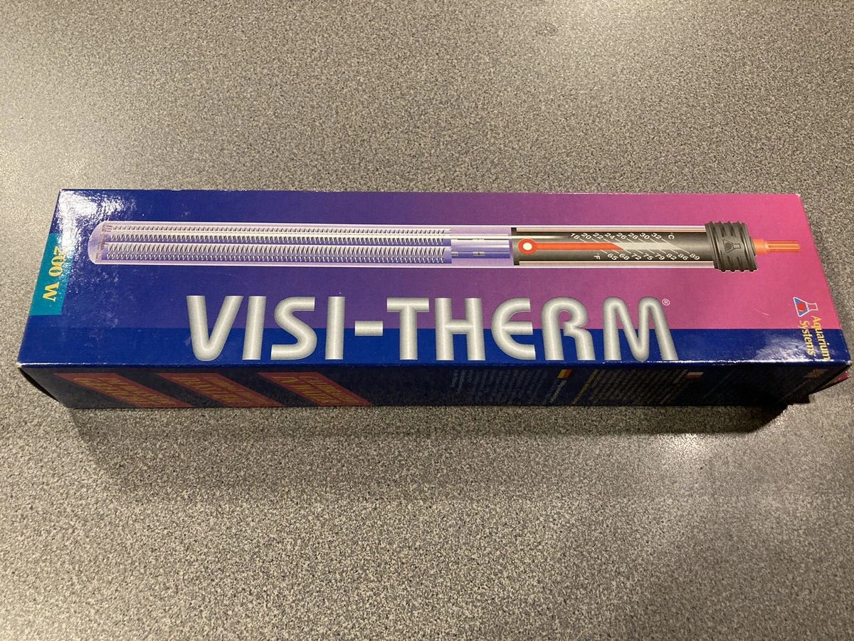 Visi-Therm 200 W automatic aquarium heater completely submersible 200 watt  NEW | eBay