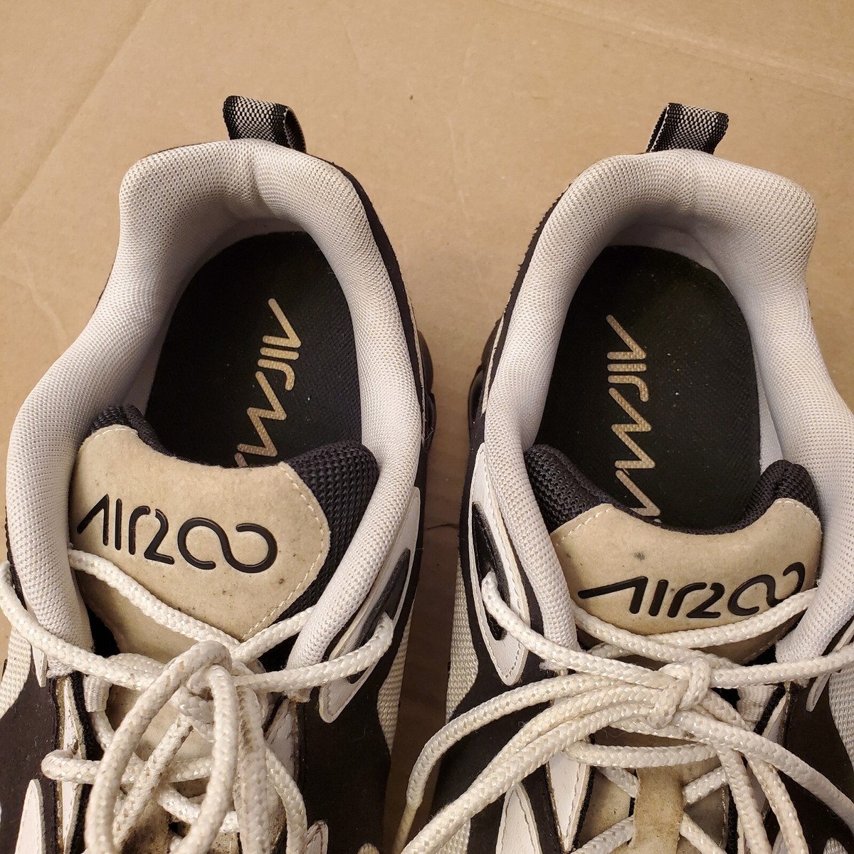 Nike Air Max 200 White Anthracite Shoes AQ2568-104 Men's Nike Air Max 200 White Anthracite Shoes AQ2568-104 Men's