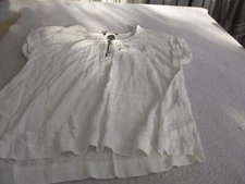 Womens H&M white blouse shirt sz 6