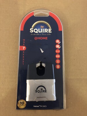 Squire Vulcan P4 50CS Vorhängeschloss 50mm geschlossen Bügel Schwerlast Vorhängeschloss HSQVP450CS