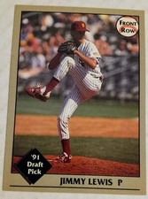 1991 Front Row Draft Picks - #28 Jimmy Lewis (RC) Florida State