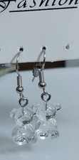earrings for women dangle transparent bears