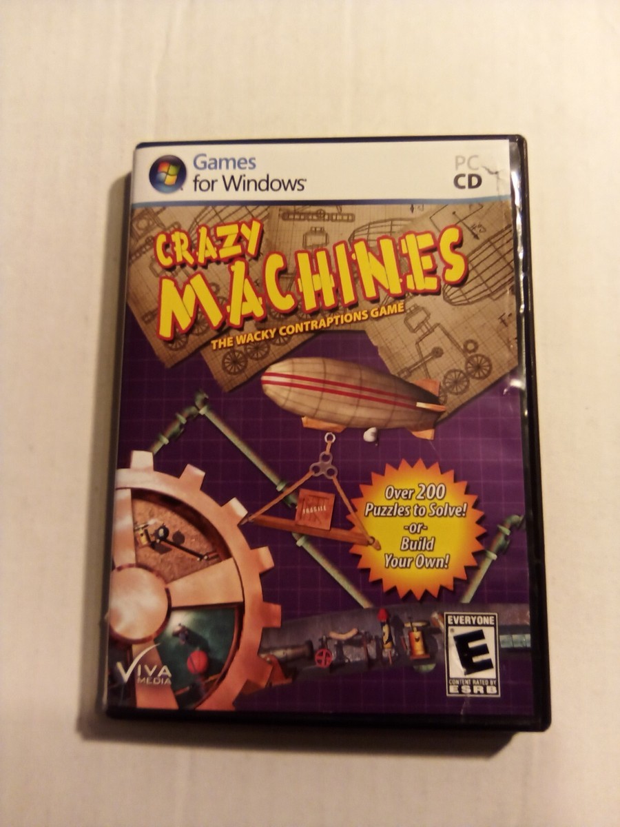 Crazy Machines: The Wacky Contraptions Game CD-ROM 2005 Very Good