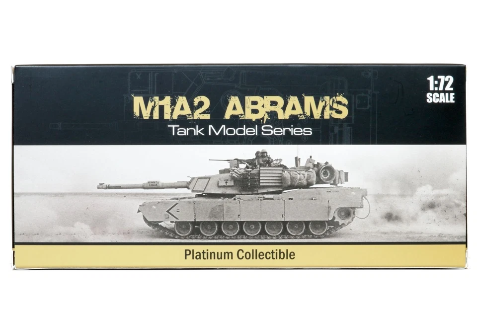 Abrams M1A2 Tank US Army MBT Diecast 1/72 Scale Die Cast Showcase Action Model - Image 4 of 4