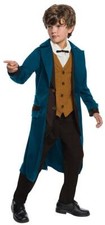 Newt Scamander Fantastic Beasts Fancy Dress Up Halloween Deluxe Child Costume