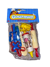 Vintage Gourmutt Play Utensil Toy Set