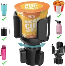 Upgraded Car Cup Holder Expander for 2.95"-5.5" Universal Hydro Flask Cup Holder