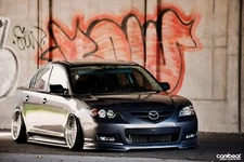 Cars mazda mazda3 tuning Desk Mat Stitched