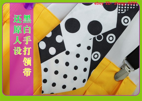 The Mask Jim Carrey Cosplay Costume Halloween Yellow Suit Carnival Uniform W/Hat - Picture 16 of 20