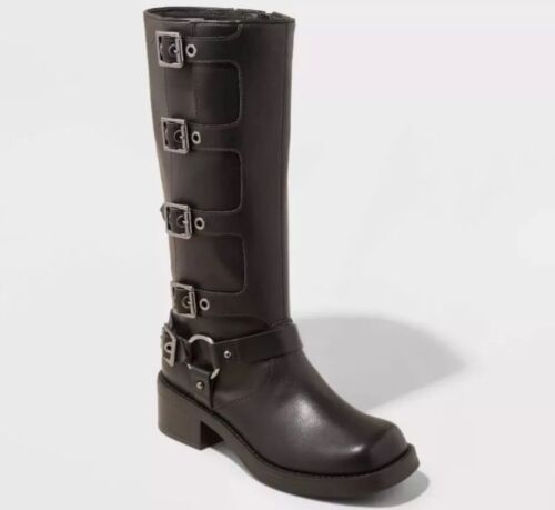Damen Rebel Distressed Reitstiefel - Wild Fable