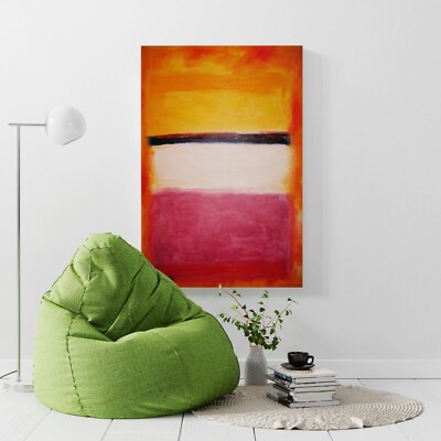   Mark Rothko Untitled No 44, Leinwand Reproduktion, Abstrakte Wandkunst, Art