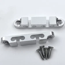 2 PCS Aircraft Aluminum Bass 4 String Retainer String Guide Tree Fit Hipshot CR