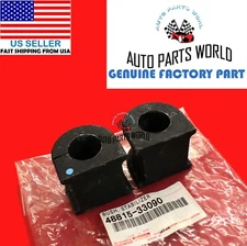 GENUINE OEM TOYOTA CAMRY AVALON COROLLA SOLARA ES330 FRONT SWAY BAR BUSHING SET